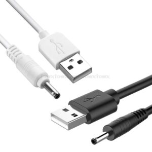 100cm USB To DC 3.5V Charging Cable Replacement Cord
