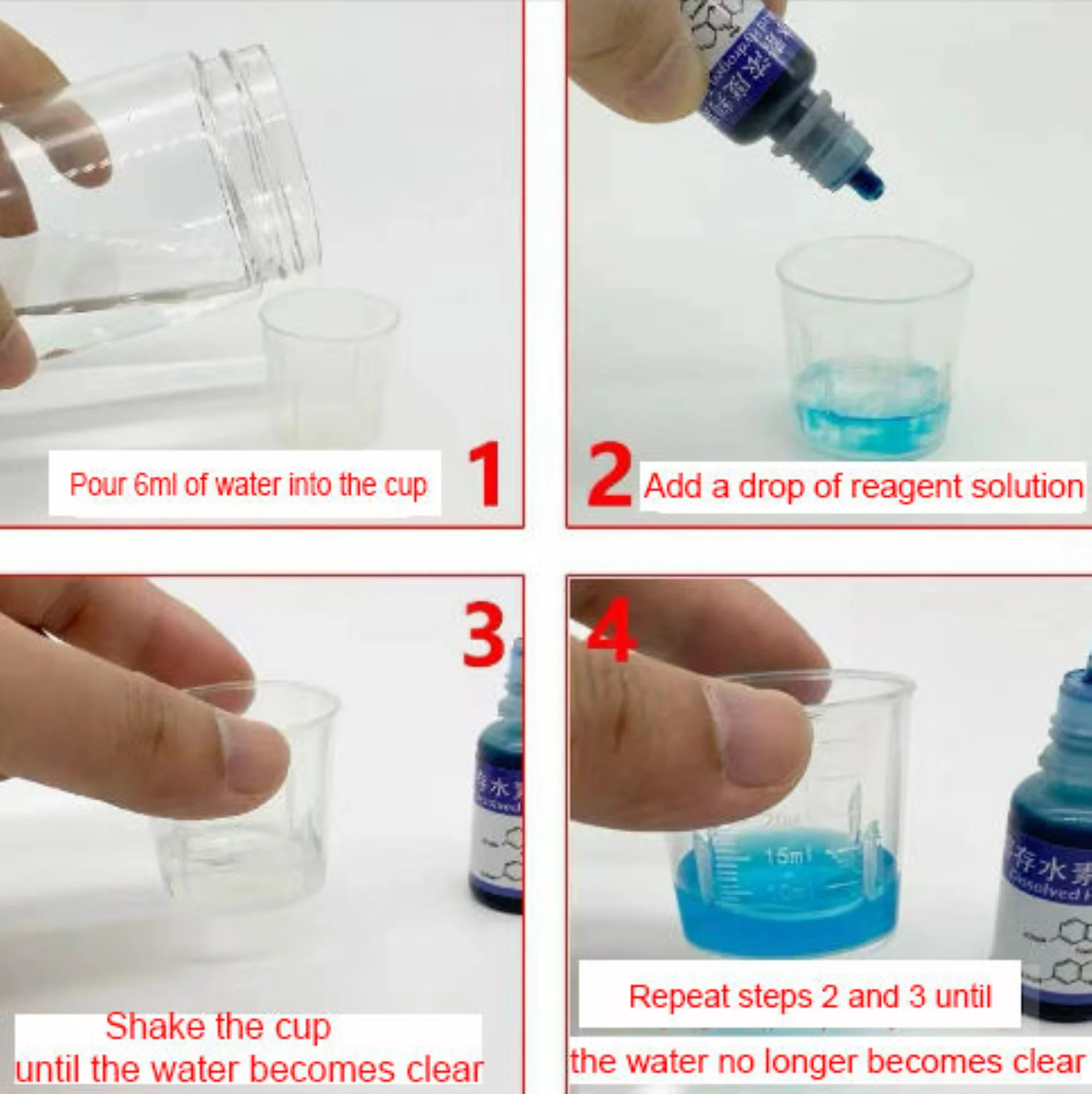 Reagente Blue Drop H2 Test - Imagem 5