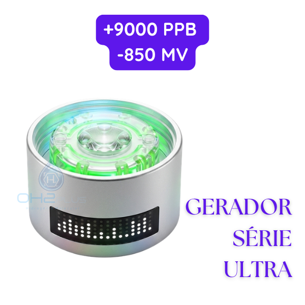 Garrafa OH2Plus Hydrogen Titan 9000ppb (PEM/SPE) - Imagem 5