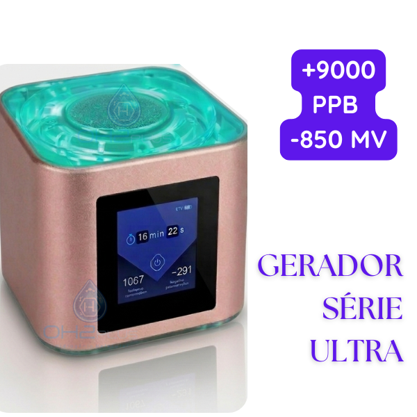 Garrafa OH2Plus Hydrogen Intelligent 9000ppb (PEM/SPE) - Imagem 5
