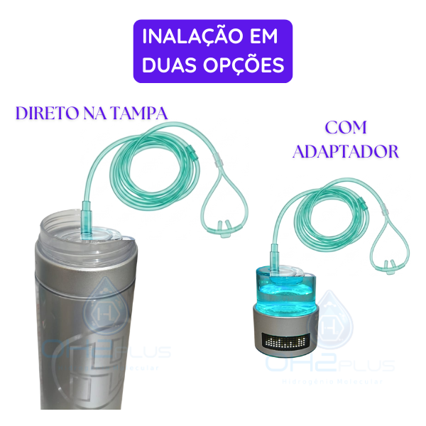 Garrafa OH2Plus Hydrogen Titan 9000ppb (PEM/SPE) - Imagem 6