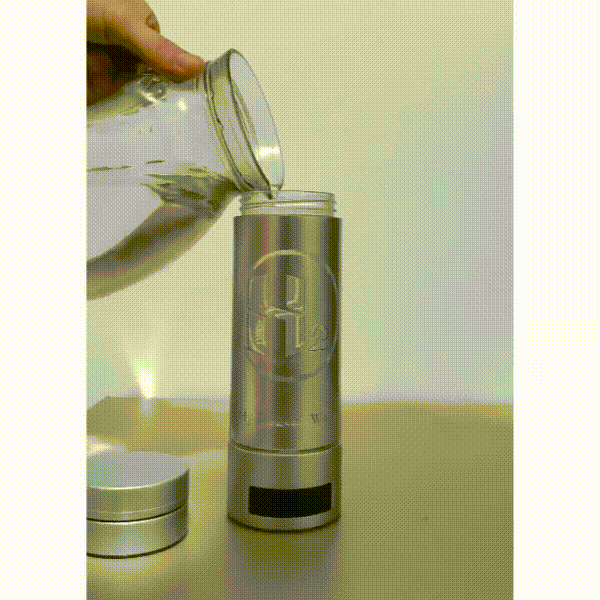 Garrafa OH2Plus Hydrogen Titan 9000ppb (PEM/SPE) - Imagem 8