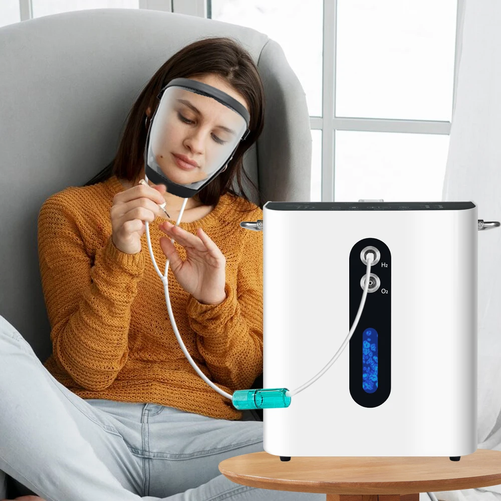 Máscara Facial Completa de Hidrogênio Molecular - Imagem 4